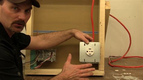 how to install box and receptacle for electric range|4 wire electric range outlet installation.